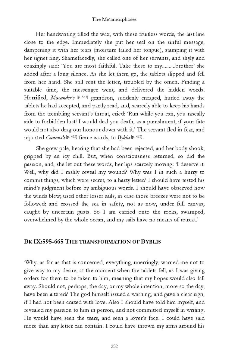 Ovid: The Metamorphoses - Page 252